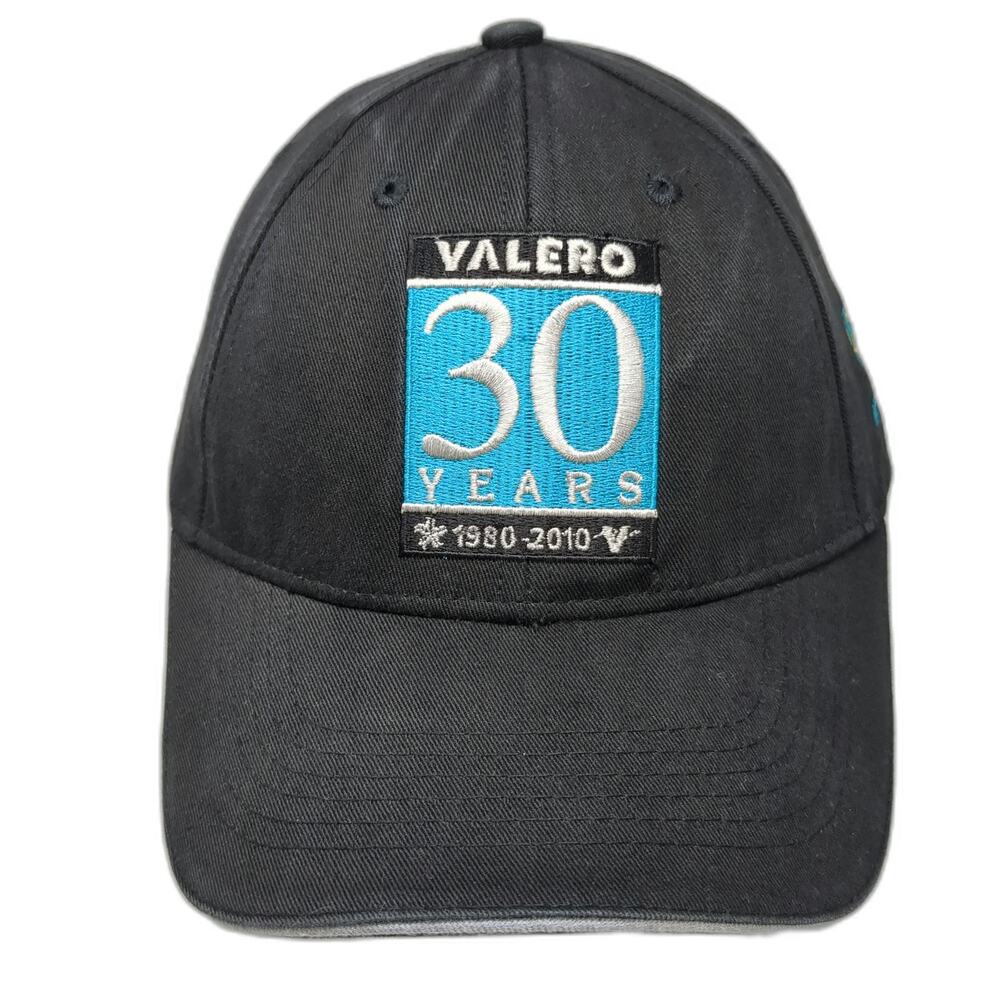 Valero Baseball Cap Black One Size 30th Anniversary Paulsboro Refinery Hat
